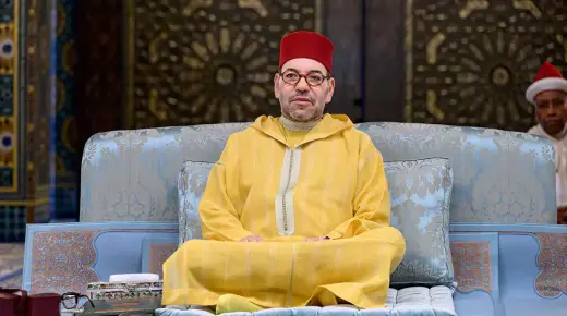 برقية تهنئة مرفوعة إلى جلالة الملك بمناسبة إشراقة شهر رمضان المبارك 1447 هـ