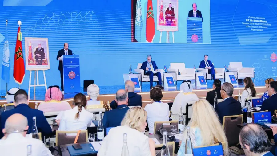 افتتاح أشغال الدورة الثالثة لمنتدى مراكش البرلماني الاقتصادي للمنطقة الأورو متوسطية والخليج