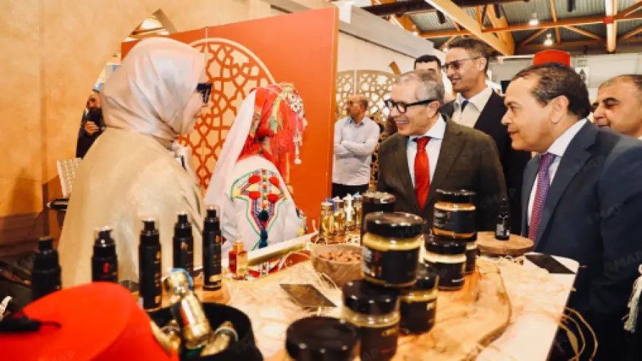 “قرية الصناعة التقليدية” بمعرض سماب إيمو.. المغرب يعرض عبق تراثه في قلب بروكسل