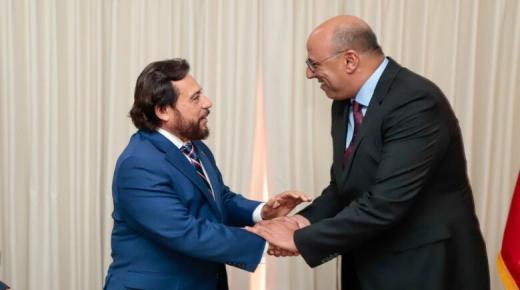 السيد ولد الرشيد يجري مباحثات مع نائب رئيس جمهورية السلفادور حول سبل تعزيز التعاون الثنائي