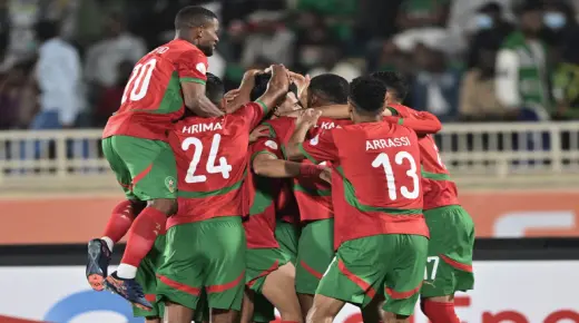الفريق المغربي للمحليين يتمكنون من تسجيل هدفين مقابل هدف لمدغشقر في الشوط الأول من النهائي