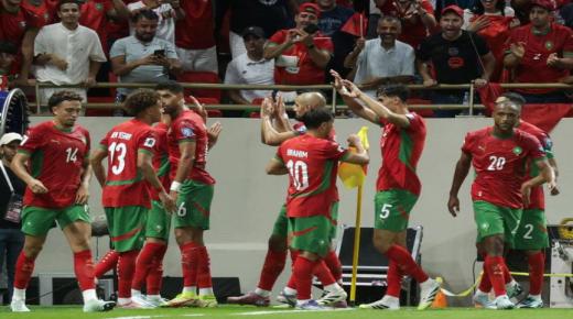 المنتخب المغربي يتأهل إلى النهائيات عقب فوزه على النيجر (5-0)،لمونديال 2026 في التصفيات الافريقية (الجولة 7 / المجموعة 5 )
