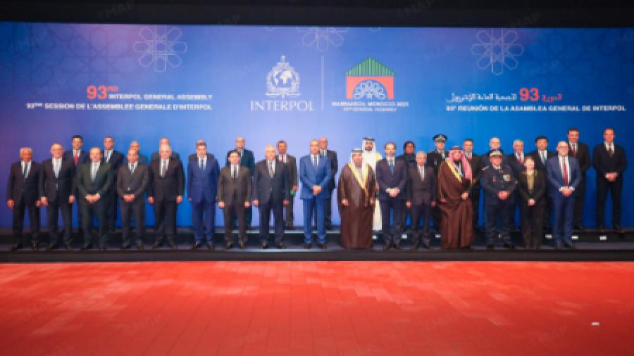 مراكش.. افتتاح أشغال الدورة الـ 93 للجمعية العامة للأنتربول