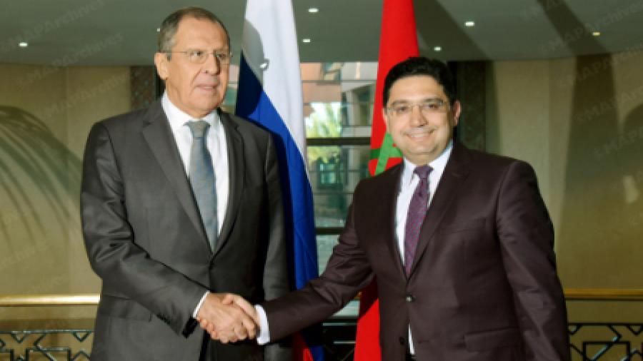 السيد ناصر بوريطة يتباحث بموسكو مع نظيره الروسي سيرغي لافروف