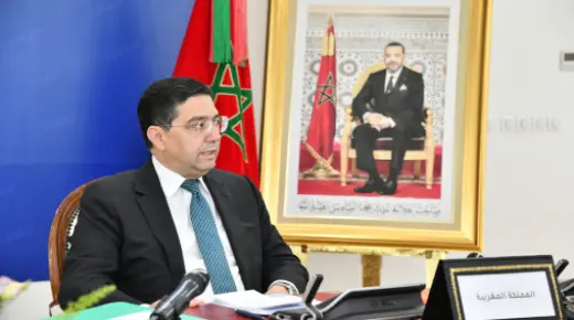 المغرب، بقيادة صاحب الجلالة الملك محمد السادس، يواصل نهجه الثابت في التضامن الفعلي مع الأشقاء العرب من أجل خدمة استقرار المنطقة (السيد بوريطة)