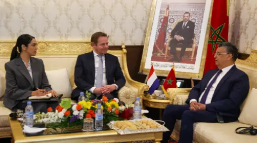تعزيز الشراكة الاستراتيجية في مجال العدالة محور مباحثات السيد وهبي مع نظيره من مملكة الأراضي المنخفضة