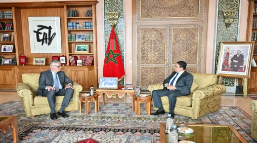السيد بوريطة يستقبل مساعد الأمين العام للأمم المتحدة لعمليات حفظ السلام جان بيير لاكروا
