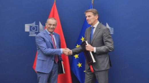 التوقيع ببروكسيل على تبادل الرسائل المعدلة للاتفاق الفلاحي بين المغرب والاتحاد الاوروبي