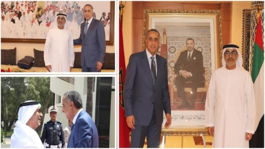السيد عبد اللطيف حموشي يستقبل رئيس جهاز الاستخبارات الوطني لدولة الإمارات العربية المتحدة