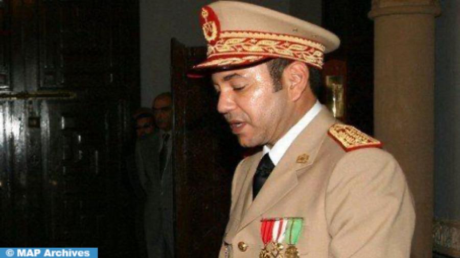 جلالة الملك القائد الأعلى ورئيس أركان الحرب العامة للقوات المسلحة الملكية يوجه الأمر اليومي للقوات المسلحة الملكية بمناسبة الذكرى ال 70 لتأسيسها