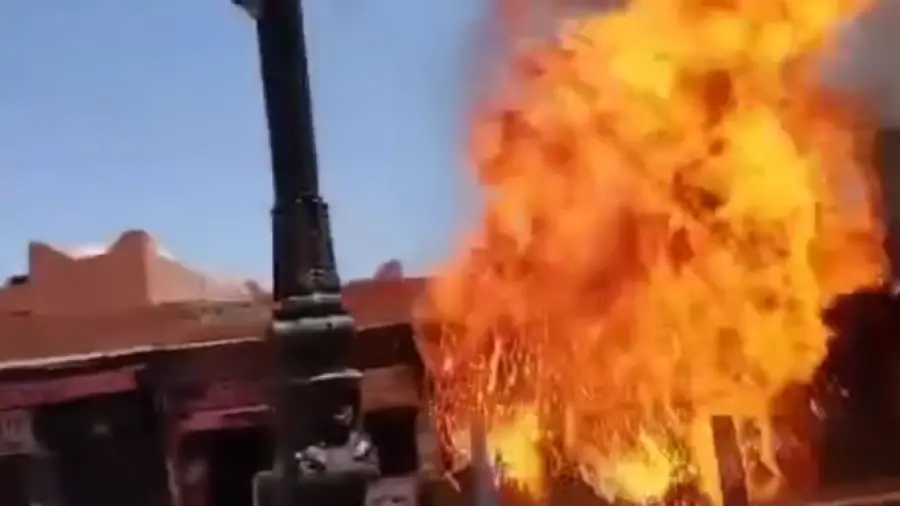 مراكش : انفجار قنينة غاز يزرع الخوف والرعب في نفوس المواطنين بحي سيدي ميمون