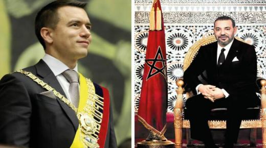 السيد بوريطة يمثل جلالة الملك في حفل تنصيب رئيس الإكوادور