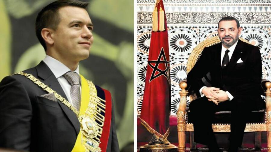 السيد بوريطة يمثل جلالة الملك في حفل تنصيب رئيس الإكوادور