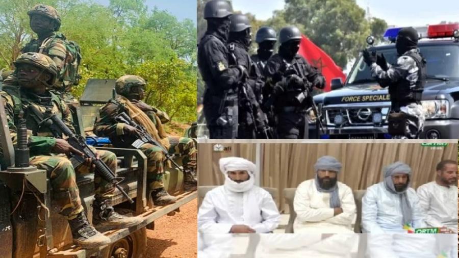 الديستي والوكالة الوطنية لأمن الدولة في مالي يحرران أربعة سائقين مغاربة اختطفهم تنظيم داعش ،