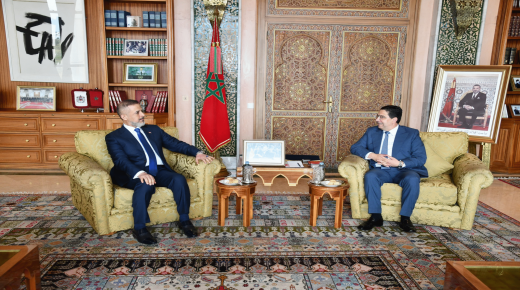 بتعليمات سامية من جلالة الملك، السيد ناصر بوريطة يستقبل نائب رئيس مجلس الوزراء العراقي مبعوثا إلى جلالته من رئيس الجمهورية