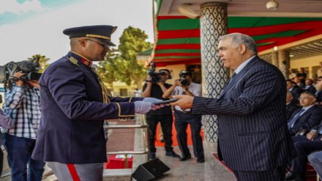 وزير الداخلية يترأس حفل تخرج الفوج الستين للسلك العادي لرجال السلطة
