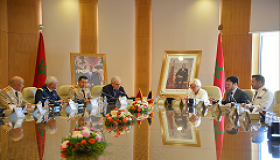 تنفيذا للتعليمات الملكية السامية، السيد لوديي يستقبل وزيرة الجيوش وقدماء المحاربين الفرنسية
