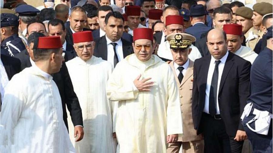 تشييع جثمان الراحل عبد الحق المريني بحضور صاحب السمو الملكي الأمير مولاي رشيد